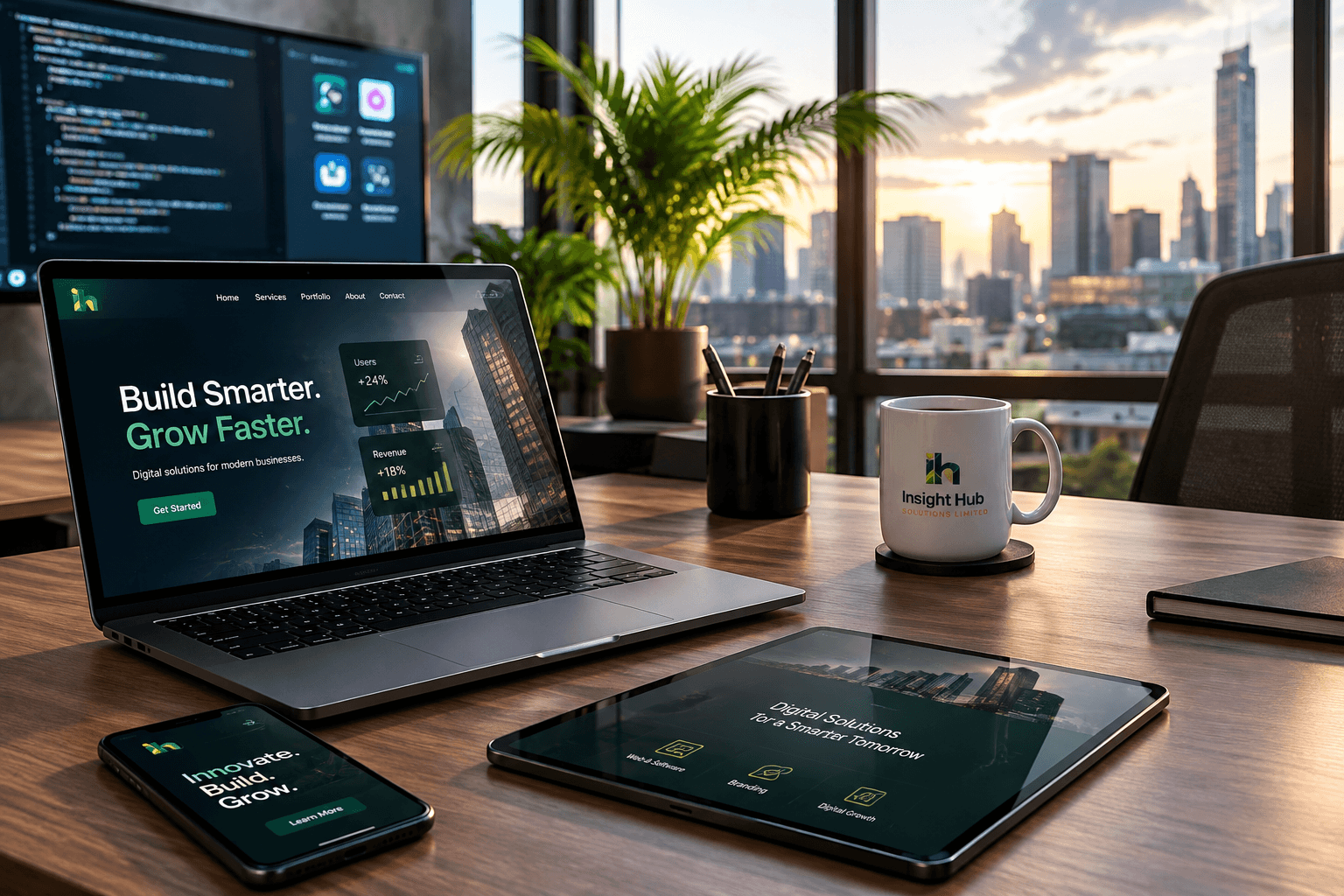 Moving from ideas to businesses, products and real operating systems.